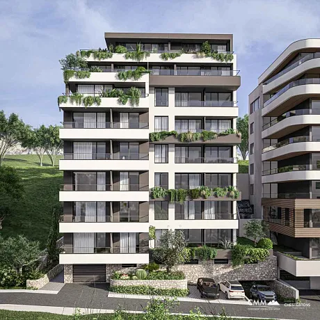 Budva'da Özel Yeni Konut Projesi | Stüdyo, 1+1, 2+1 ve 3+1 Daireler
